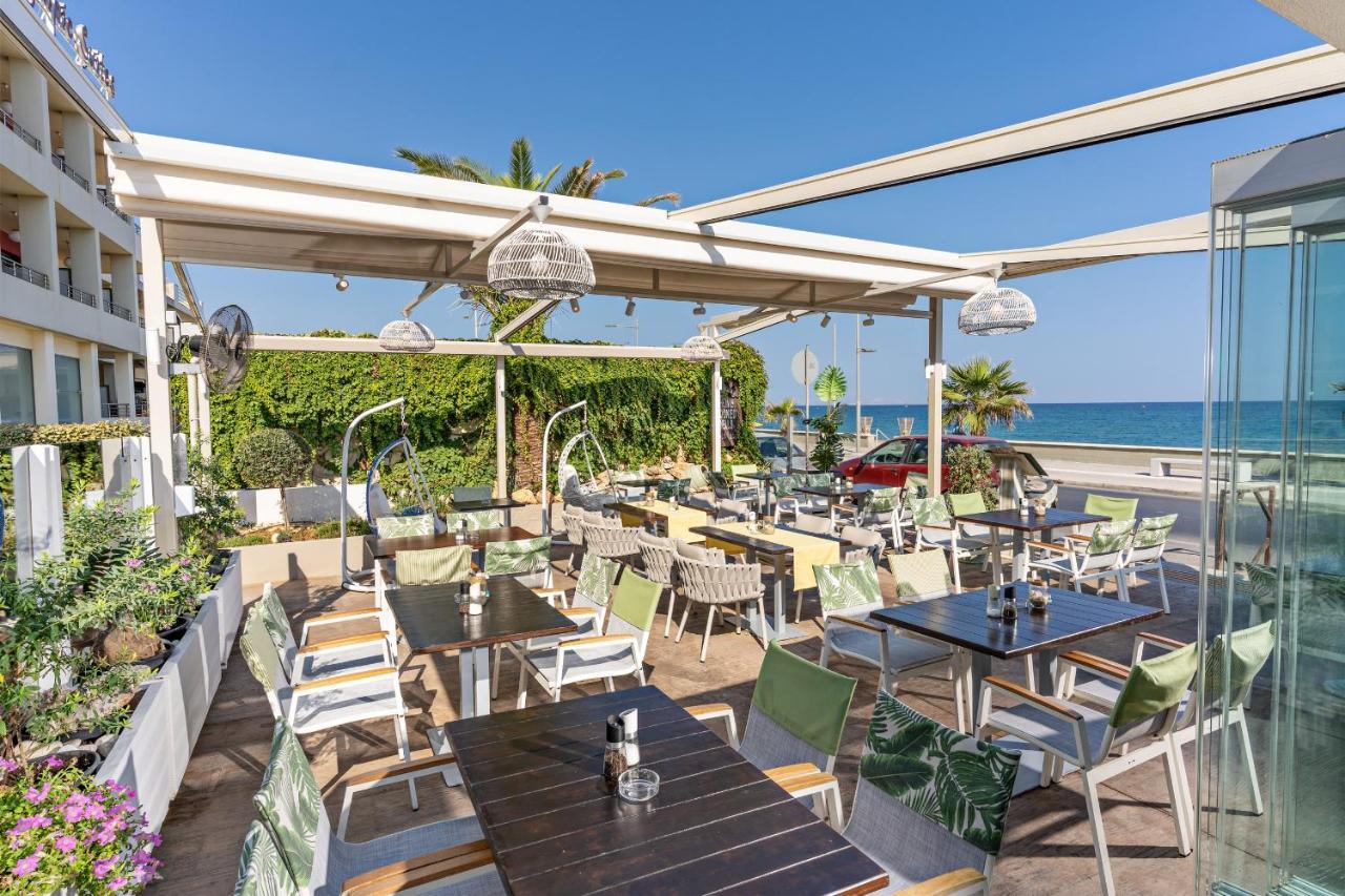 Princess Irini Sea Front Aparthotel Rethymno  ภายนอก รูปภาพ